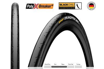Превью  Велопокрышка CONTINENTAL Grand Prix 28"x25C Кевлар 180 TPI Чёрный